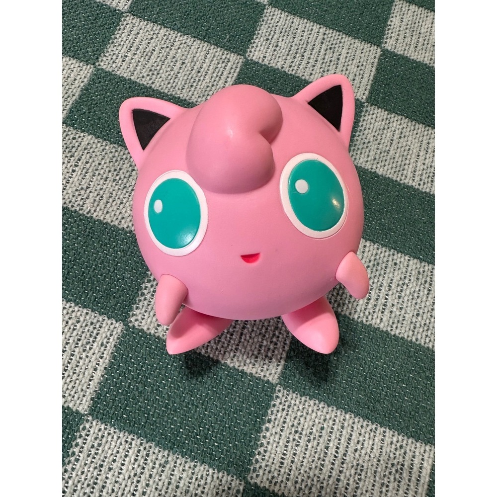 Vintage 1998 TOMY Pokémon Jigglypuff 4" Vinyl Figure Official Nintendo